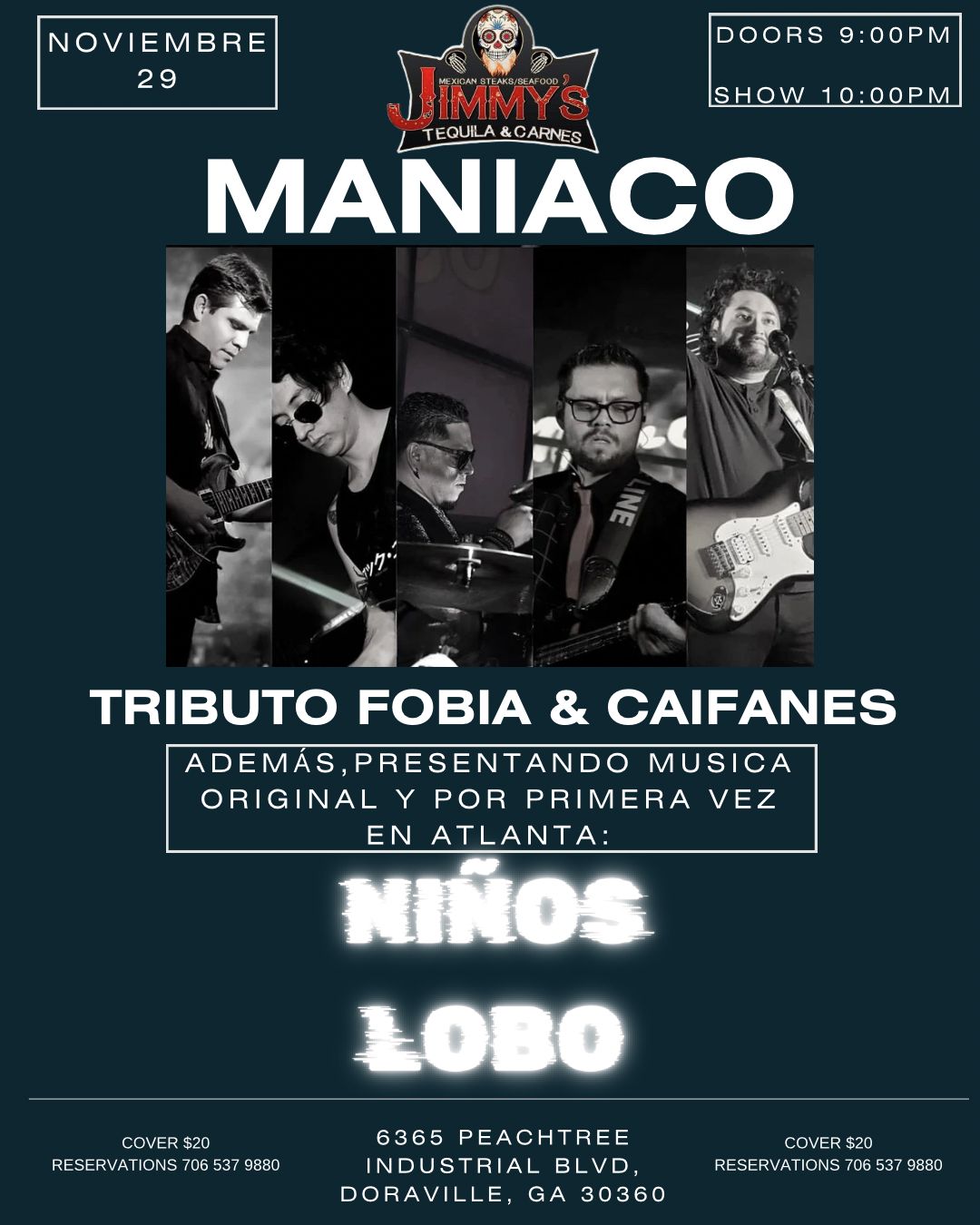 Rock Night at Jimmy’s Tequila!