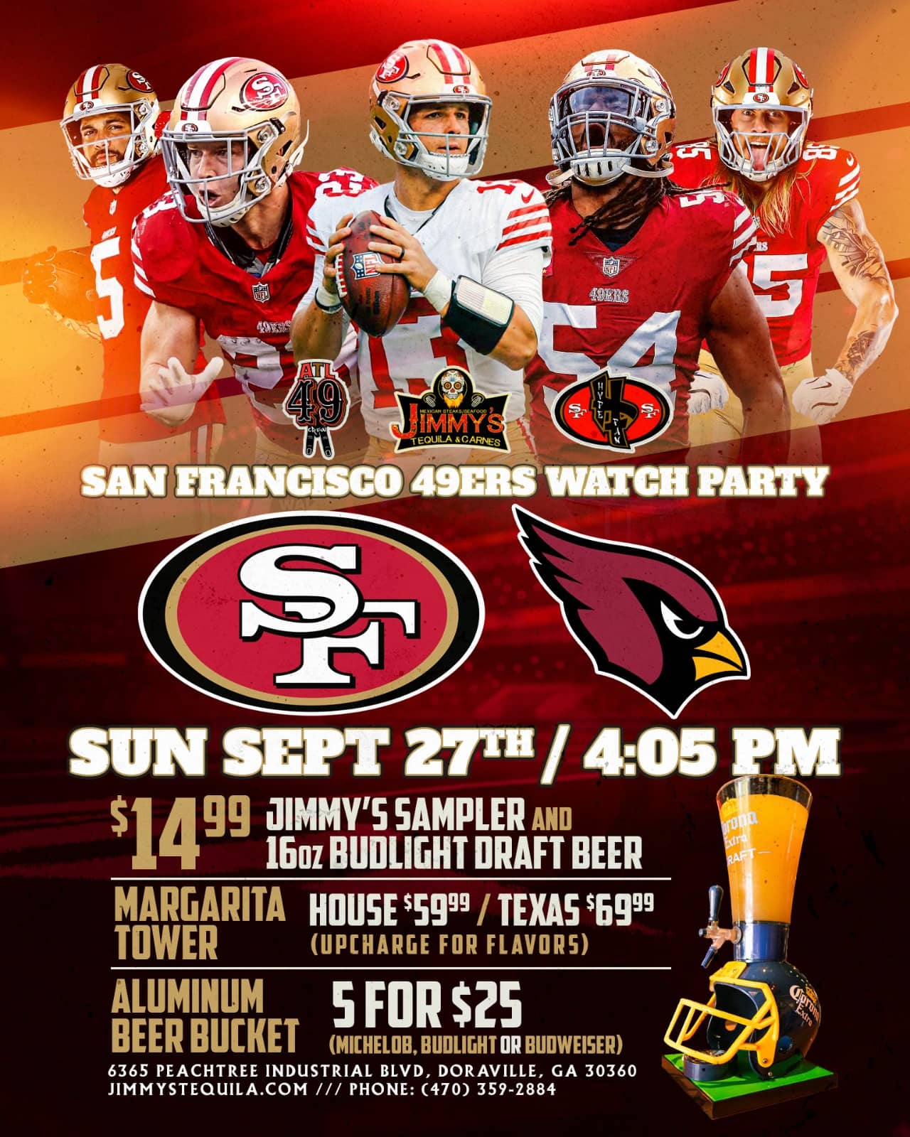 San Francisco 49ers Watch Party