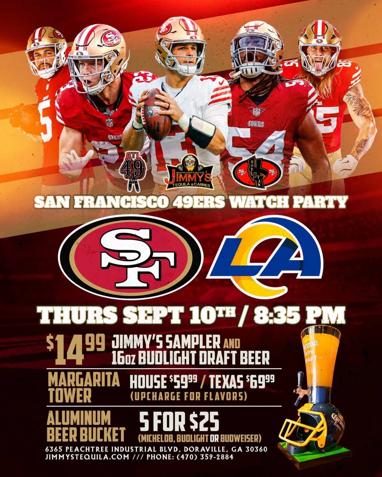 San Francisco 49ers Watch Party
