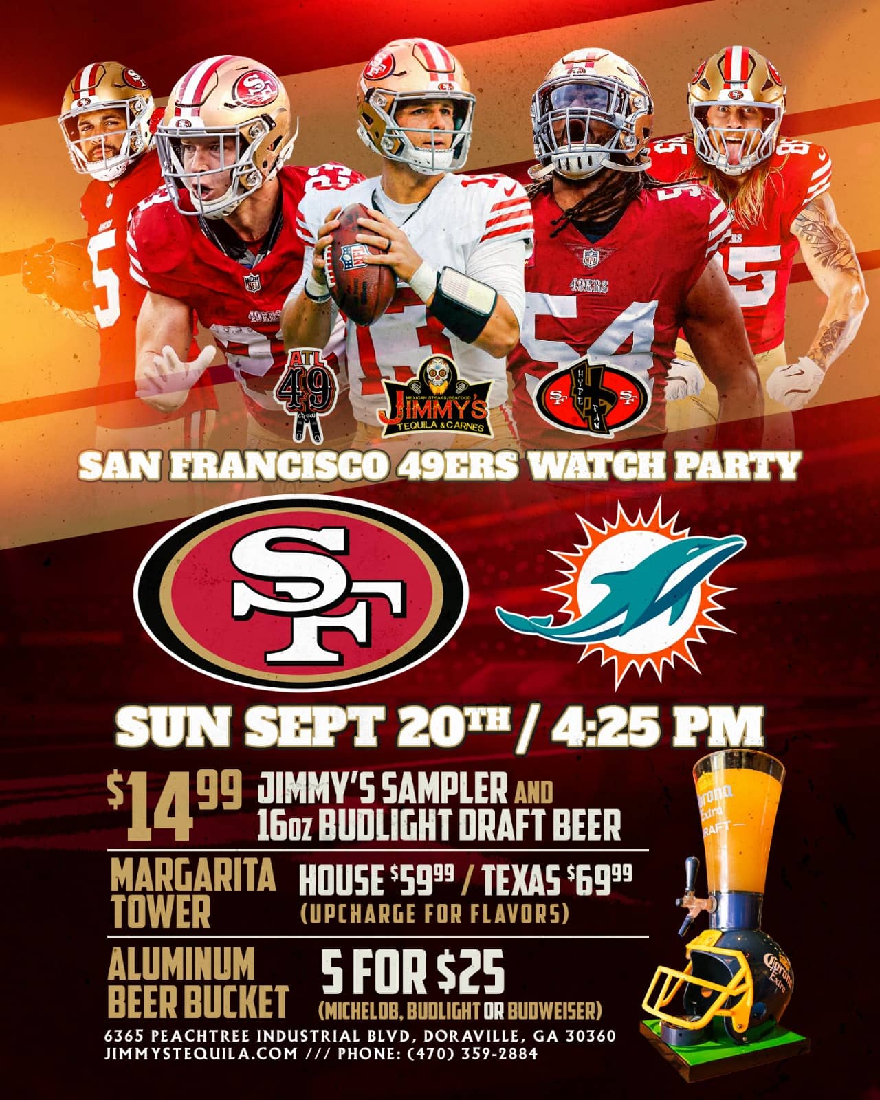 San Francisco 49ers Watch Party