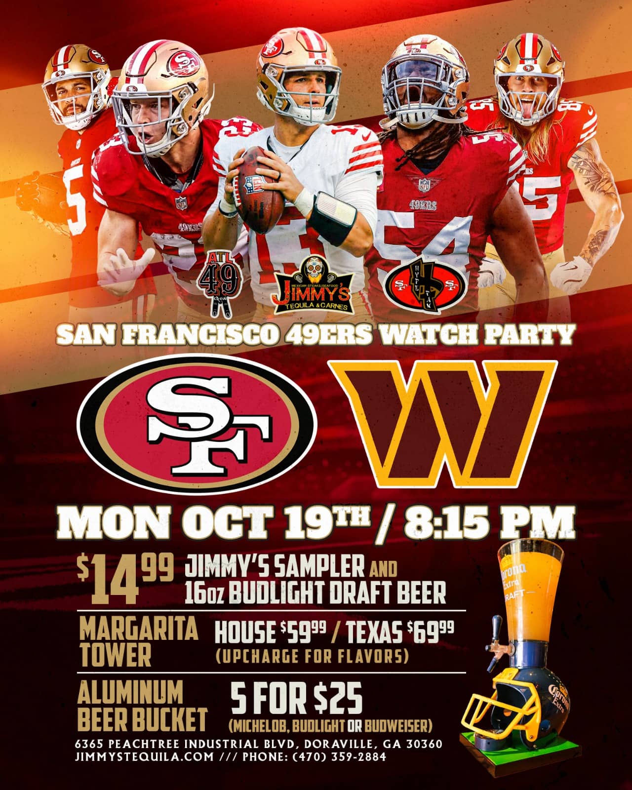 San Francisco 49ers Watch Party