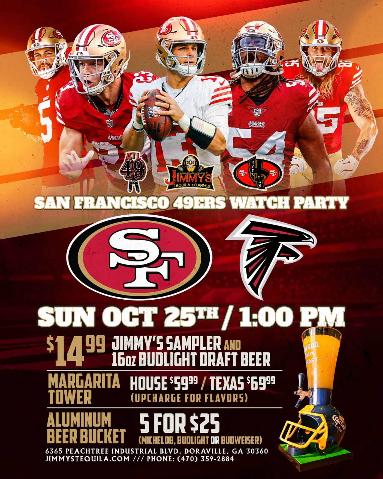 San Francisco 49ers Watch Party
